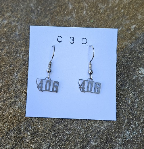Montana 406 Earrings - Stainless Steel