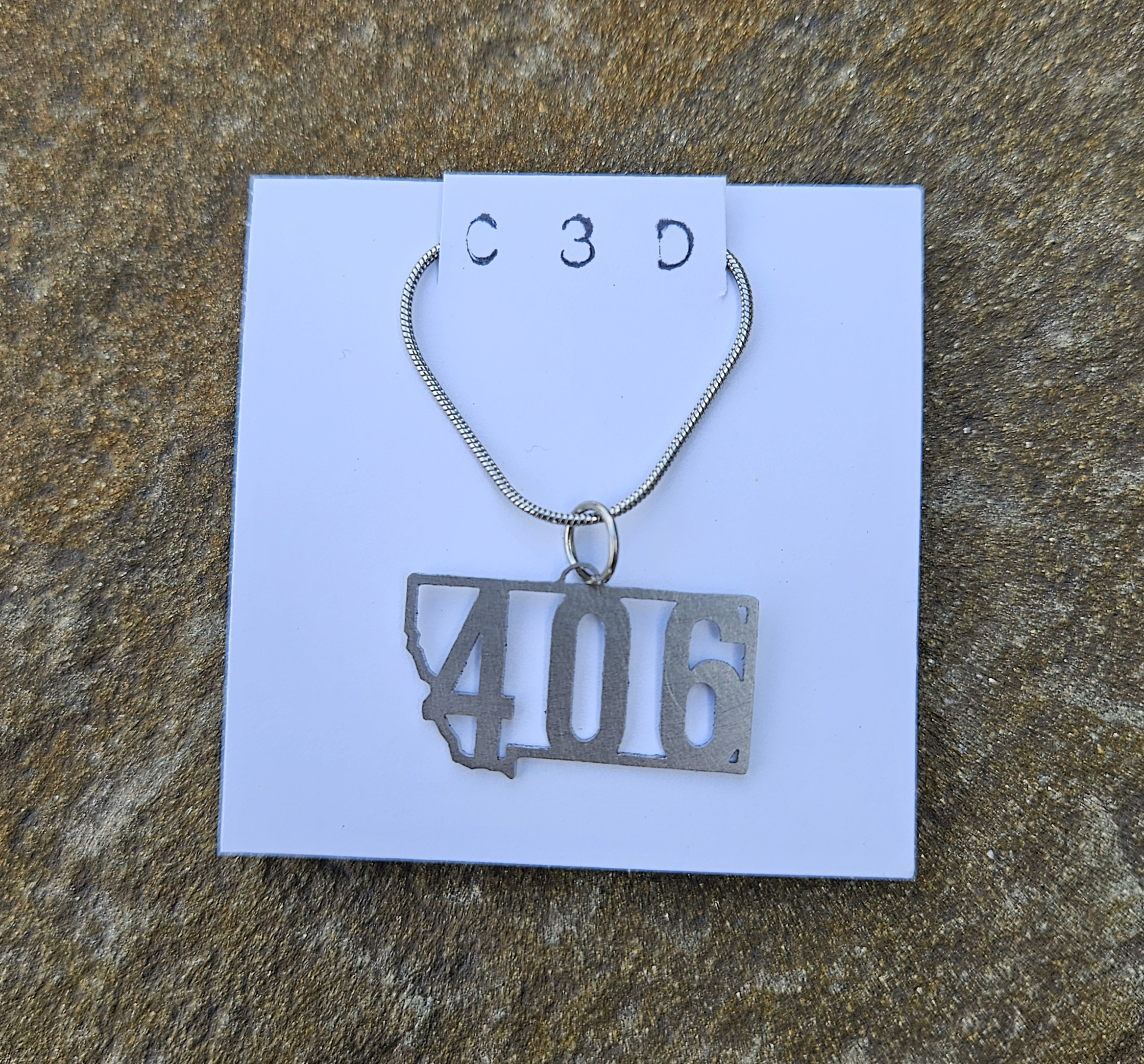 Montana 406 Necklace - Stainless Steel