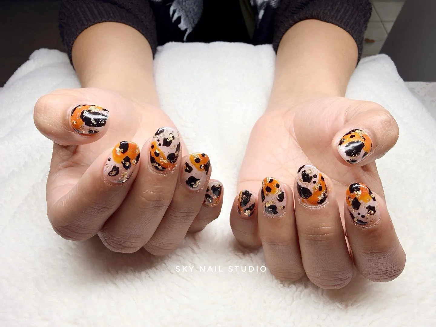 Design Nails 💅 #nail #nailsofinstagram #nails💅 #nailstyle #nailstyle #nailsmississauga #nails2026❤️❤️ #nailsforever ☎️905-890-8881 to book your appointment @skynail.sauga