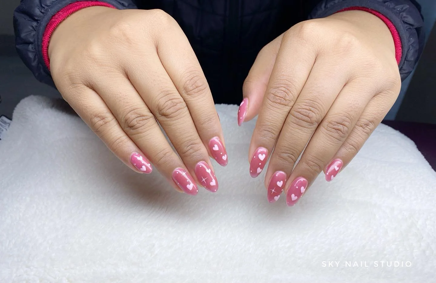 Design nails ❤️❤️💅 #nail #nailsmississauga🇨🇦 #nailsofinstagram #nails💅 #nailstyle #nailstyle #nailsmississauga #nails2026❤️❤️ #nailsforever ☎️905-890-8881 to book your appointment @skynail.sauga