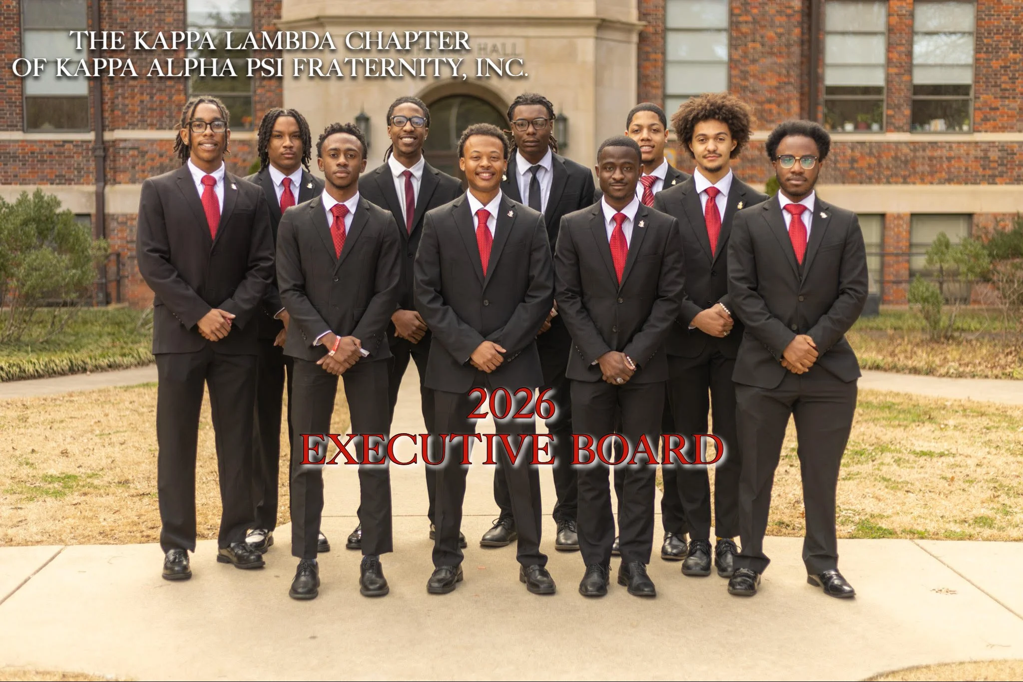 Introducing the 2026 Executive Board for the Kappa Lambda Chapter of Kappa Alpha Psi Fraternity, Inc. 

POLEMARCH&diams;️ @grayy2k_ 
VICE POLEMARCH&diams;️ @jkerridgee 
KEEPER Of EXCHEQUER&diams;️ @chikosireedjr 
KEEPER OF RECORDS&diams;️ @ty0sama 
S