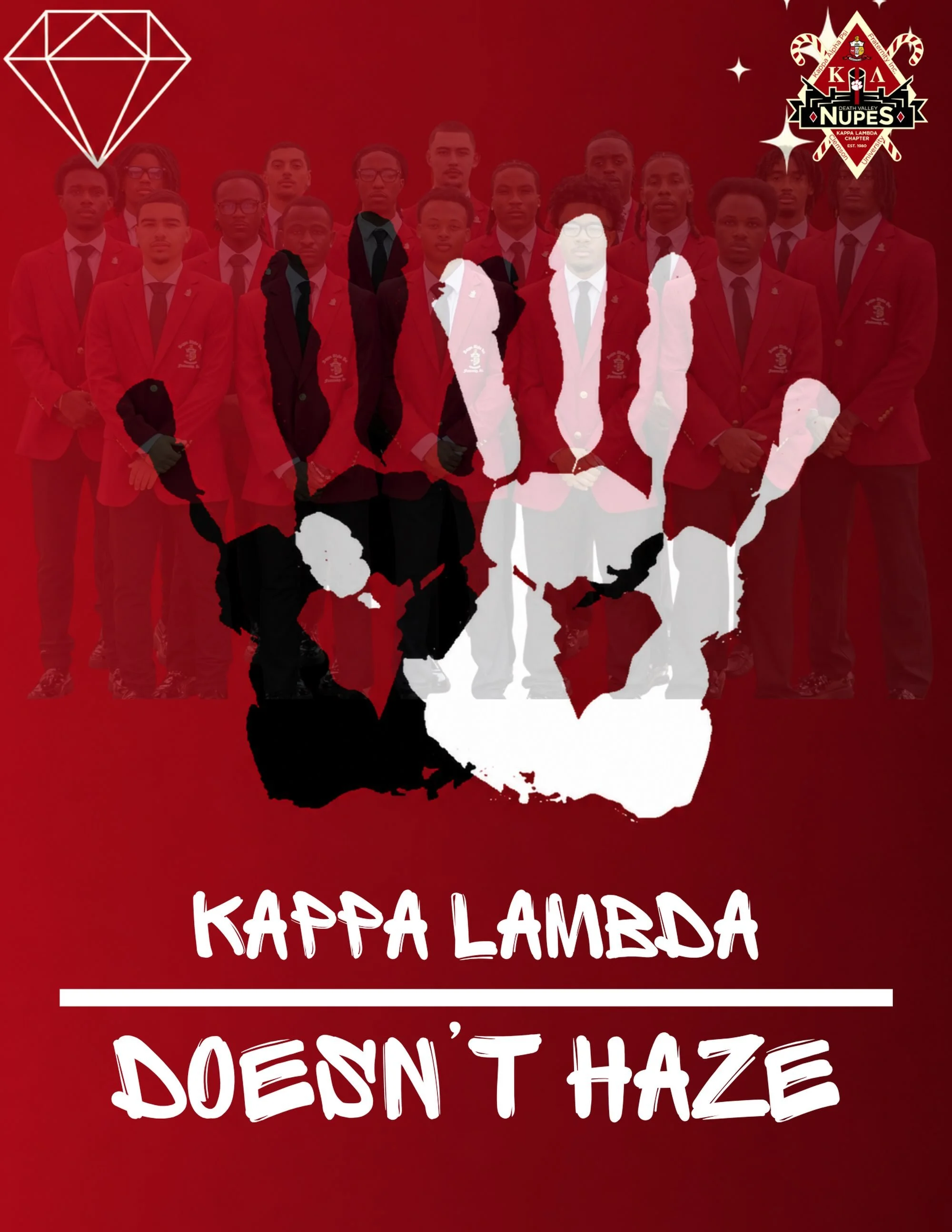 National Hazing Prevention Week
September 21&ndash;25, 2026

Be the leader. Report hazing.

-The Brothers of the Kappa Lambda Chapter