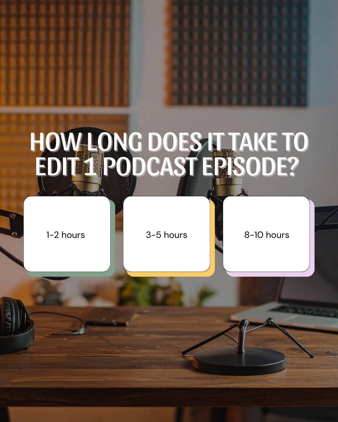Most new creators are excited to start a podcast until they realize how long the editing process can take.
A single episode can easily require 8 to 10 hours between cutting, cleaning audio, organizing files, exporting, writing descriptions, and getti