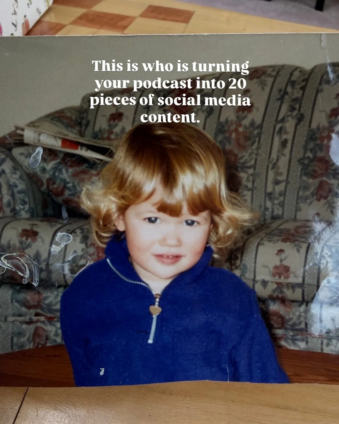 Meet the team behind Flew the Coup.

Grace is the reason your podcast sounds polished.
I&rsquo;m the reason people actually find it.

From editing the episodes to getting them in front of the right audience, this is the tiny team making it all happen