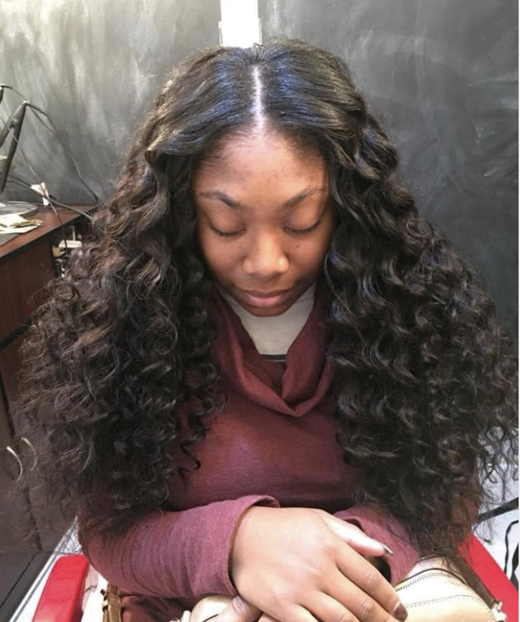 Middle Part- AK 6 Month Sew-In