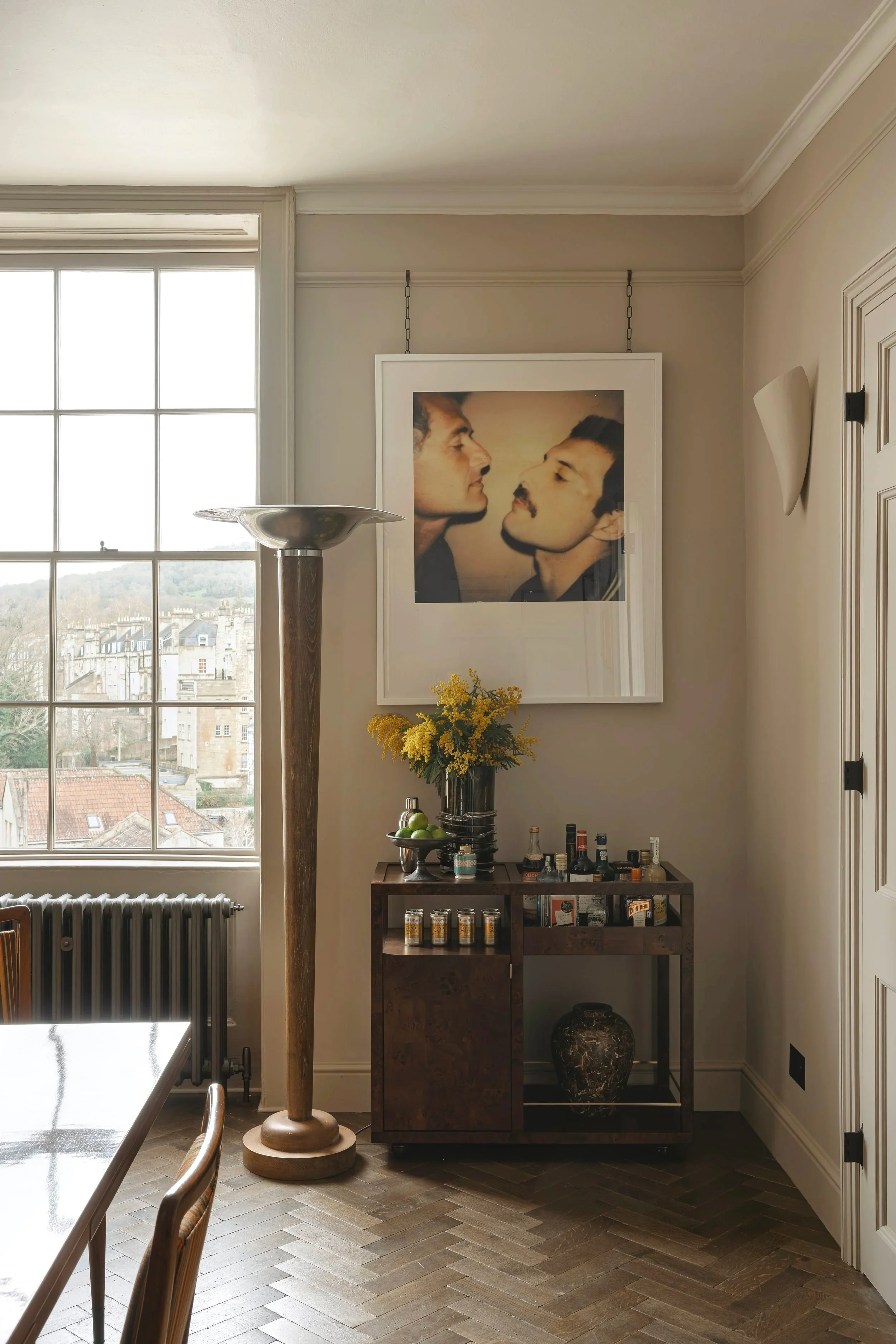 A dining room designed by Atelier Otis featuring antique furniture sourced to complete the project. Our spaces are thoughtfully composed—designed to feel timeless, invite conversation and, above all, be lived in.