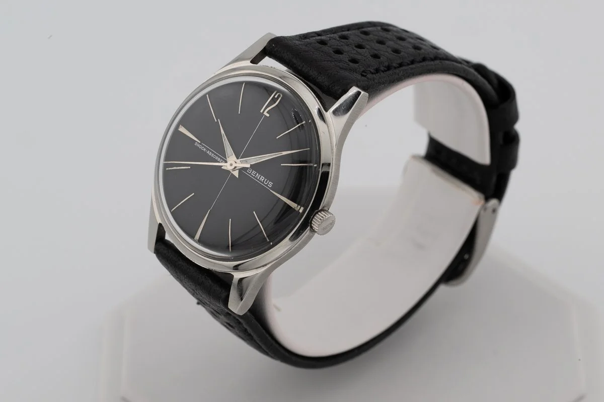 Benrus 3021 Silver Black Dial Manual 001.jpg