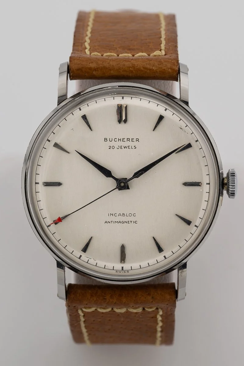 Bucherer c. 1960 1287 Silver Dial Manual