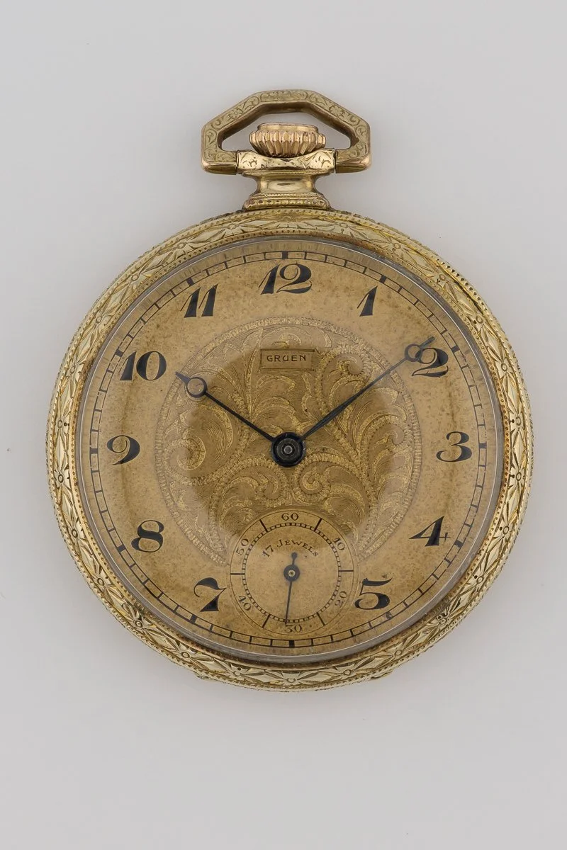 Gruen 1924 “Guild” 650 Pocket Watch