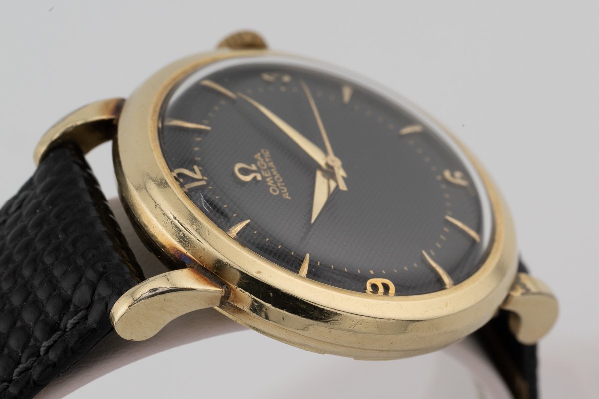 Omega Black Dial Bumper Automatic 004.jpg