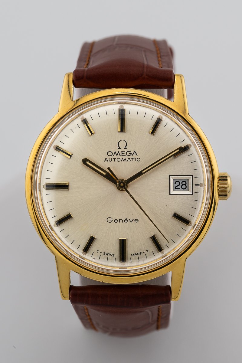 Omega 1970 Genève 166.070 Calendar Automatic