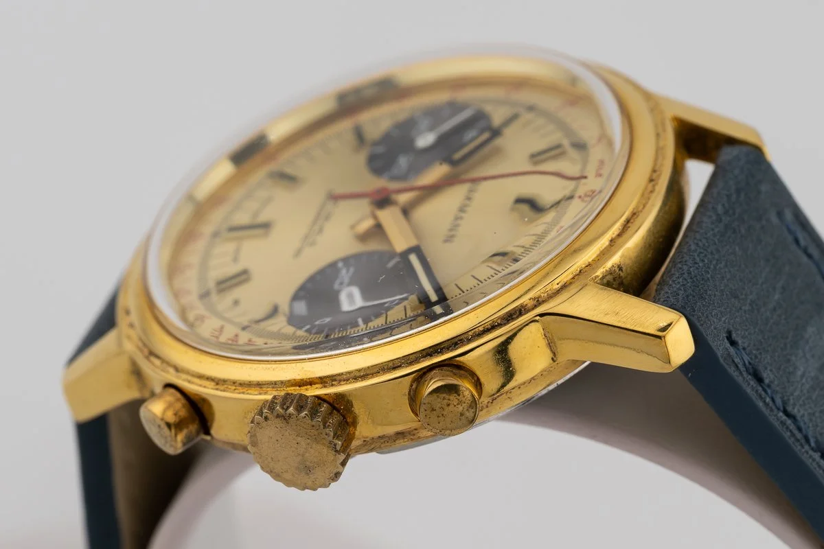 Wakmann Gold Panda Dial Chronograph 003.jpg