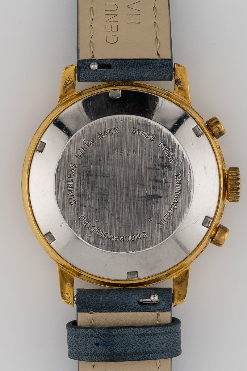 Wakmann Gold Panda Dial Chronograph 005.jpg