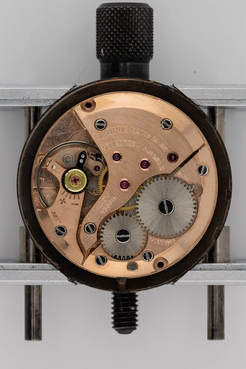 Benrus 3021 Silver Black Dial Manual 001-2.jpg