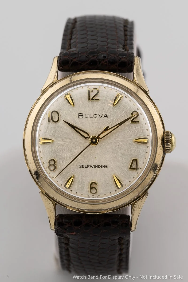 Vintage 1961 Bulova Sunburst Dial Automatic