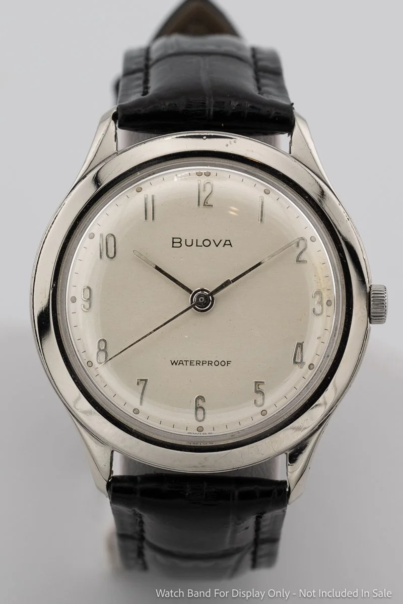 Vintage 1959 Bulova White Gold 11AFC Manual