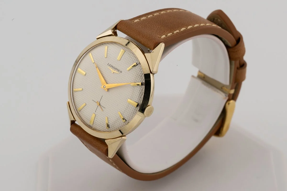 1955 Longines 1019 Tapisserie Dial Manual