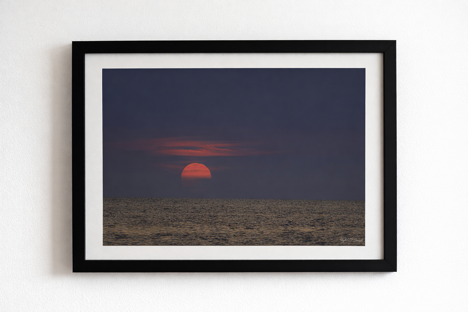 Red Sunset in 12x18 frame.png