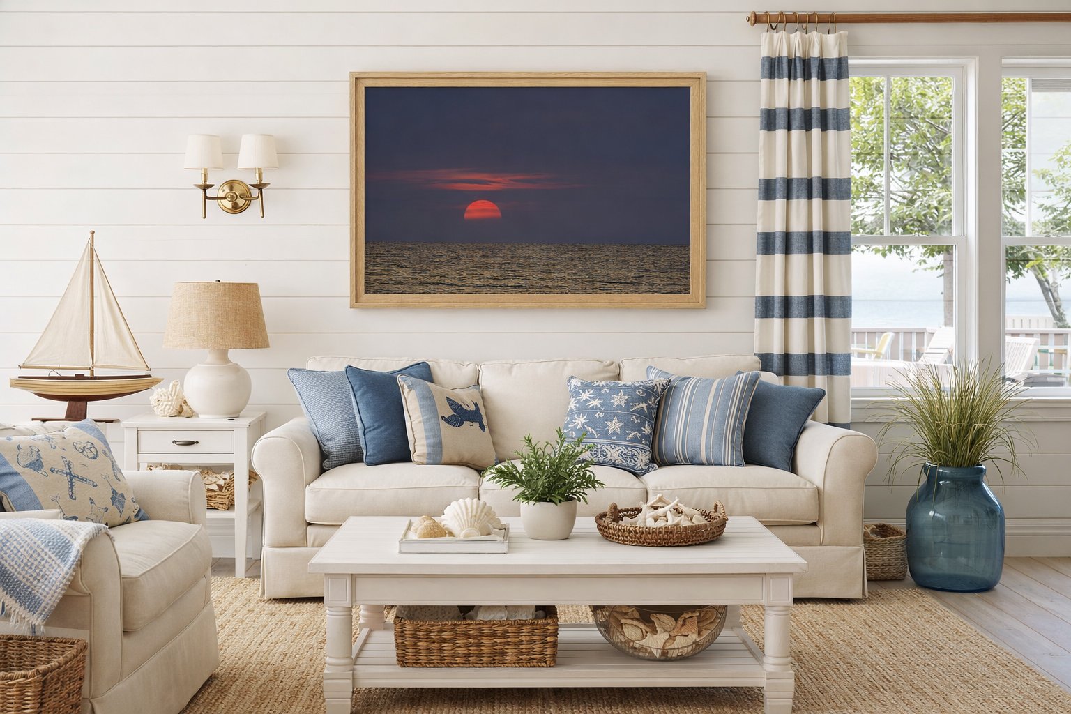 Red Sunset In in family room.jpg
