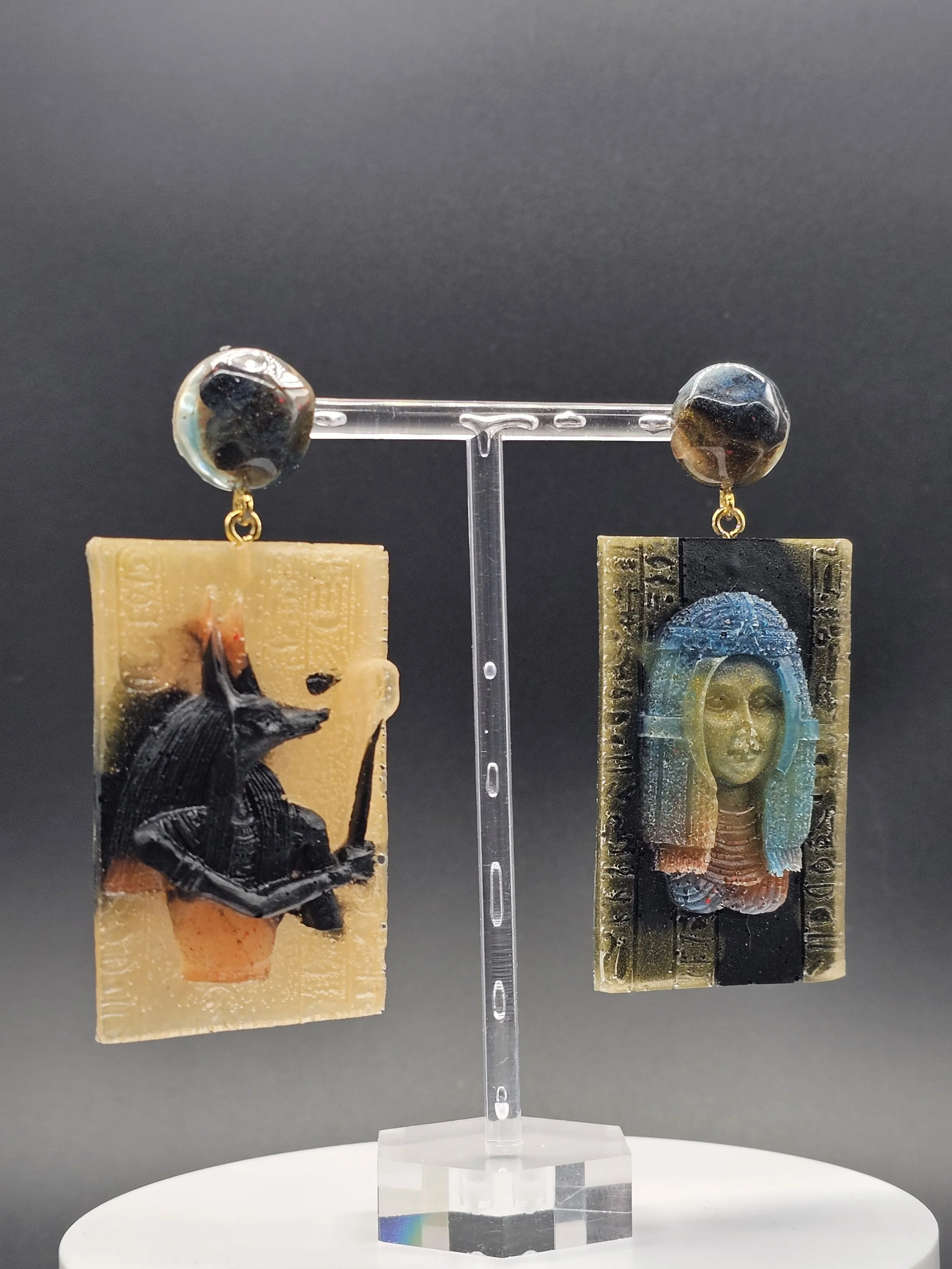 L/XL Gold/Black Ancient Egypt Anubis/Pharaoh