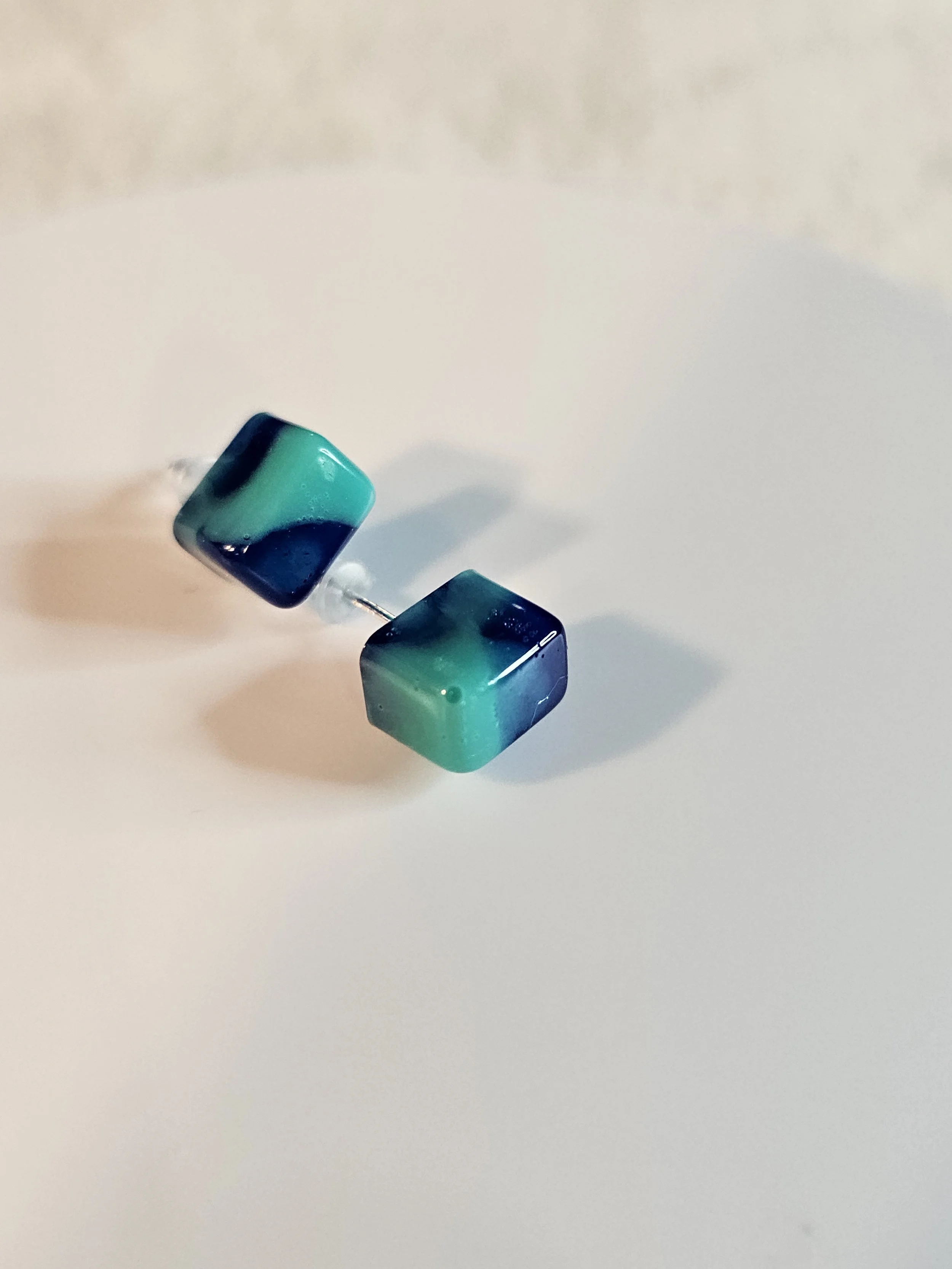 XS Blue Teal Stud