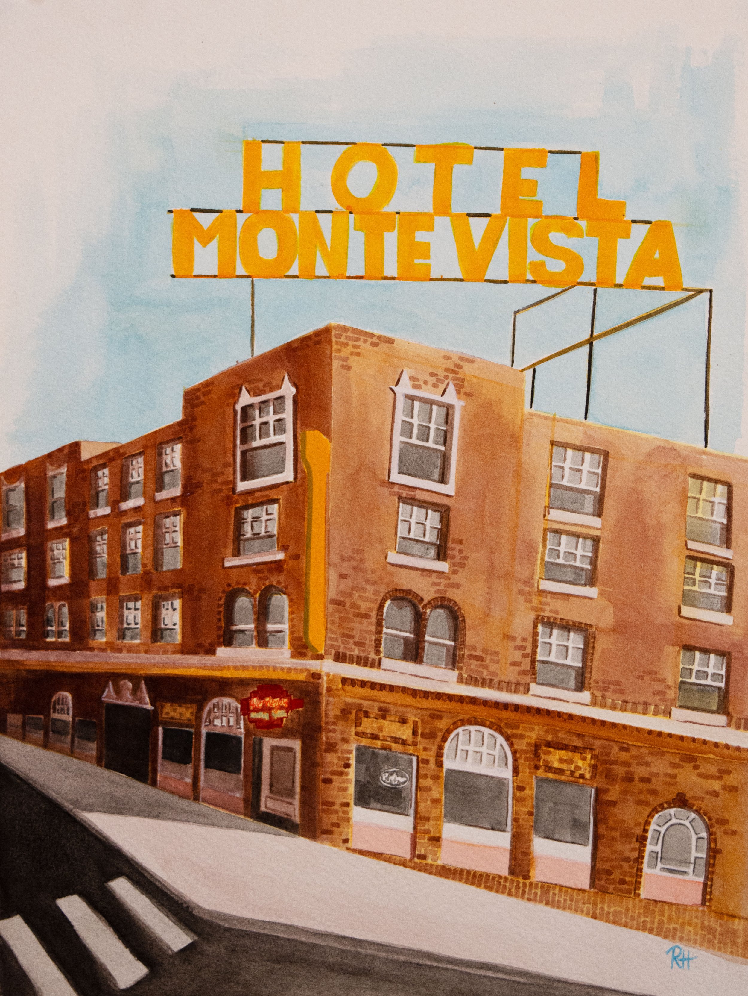 Hotel Monte Vista - Print