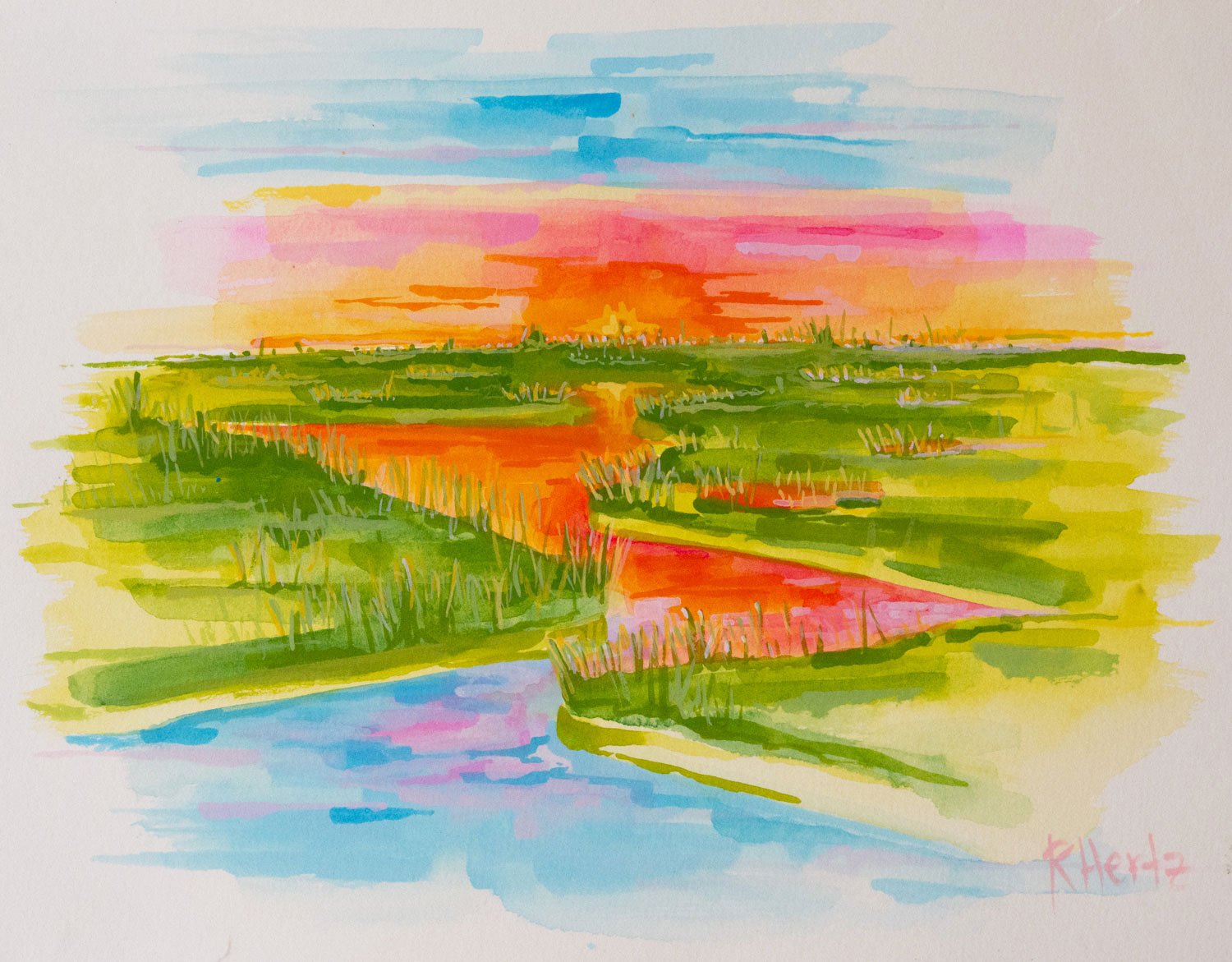 South Carolina Marsh - Print