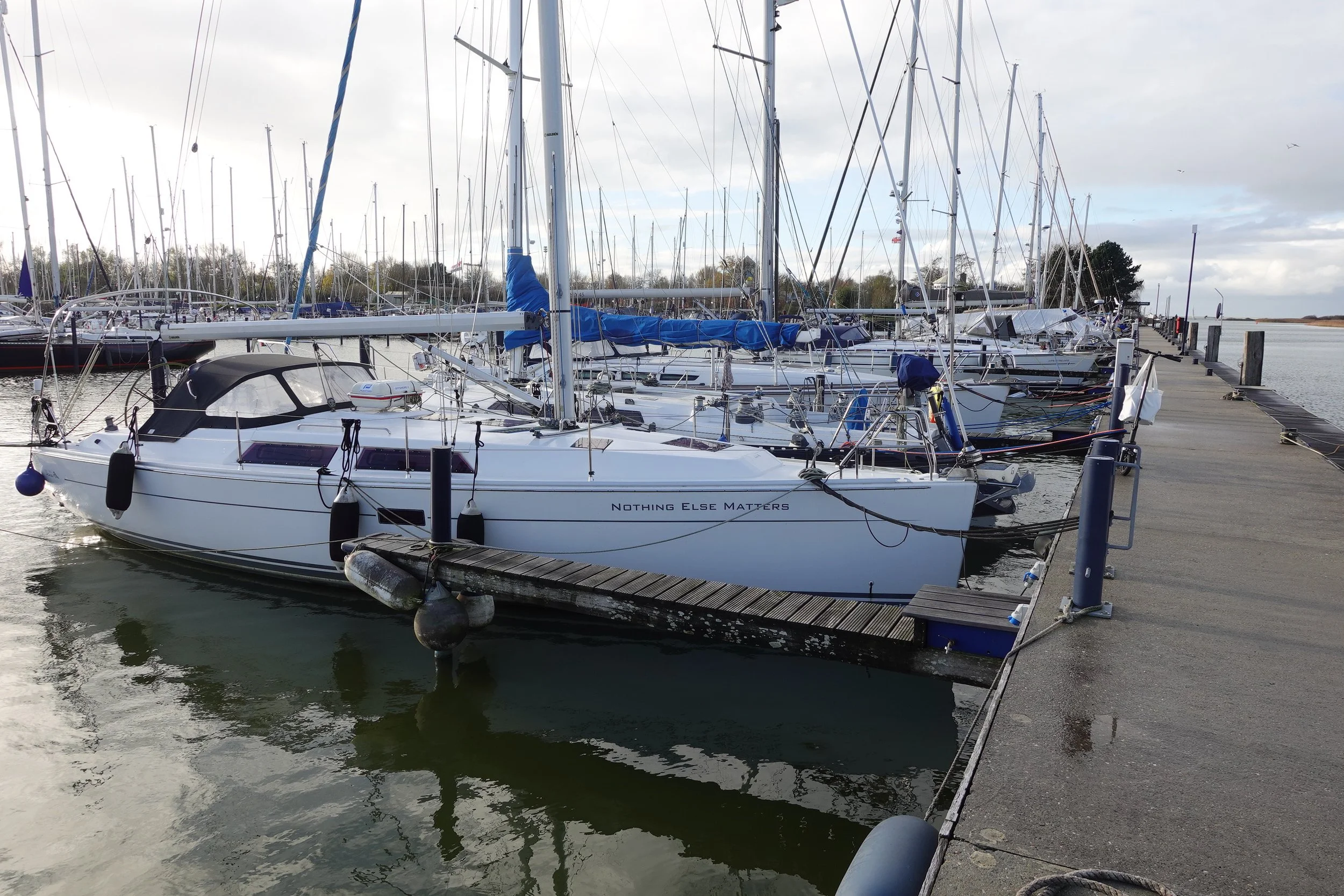 Ligplaats tot 1 april te gebruiken