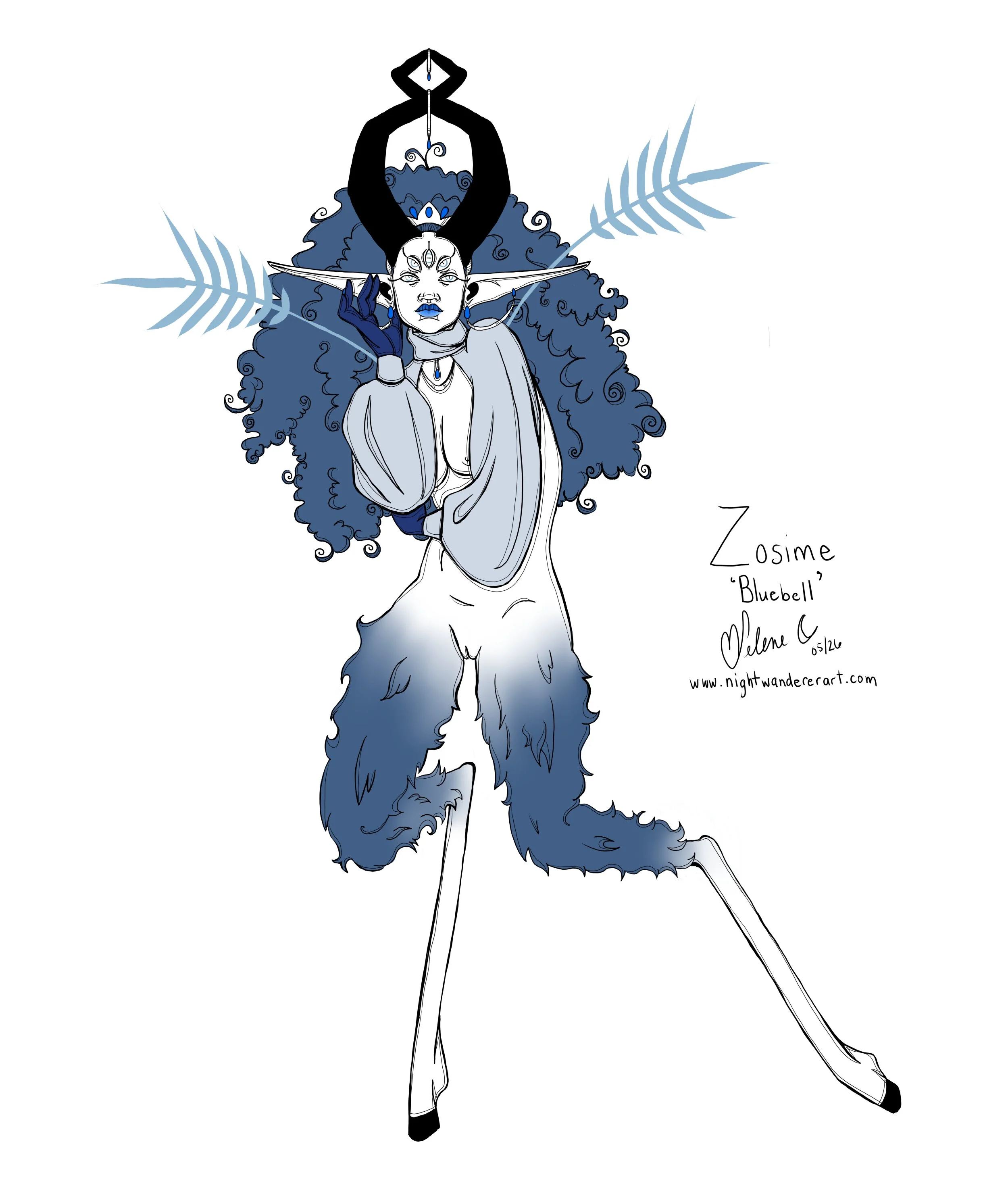 Zosime
(May 2026)
Project: Bluebell Graphic Novella
Clip Studio Paint