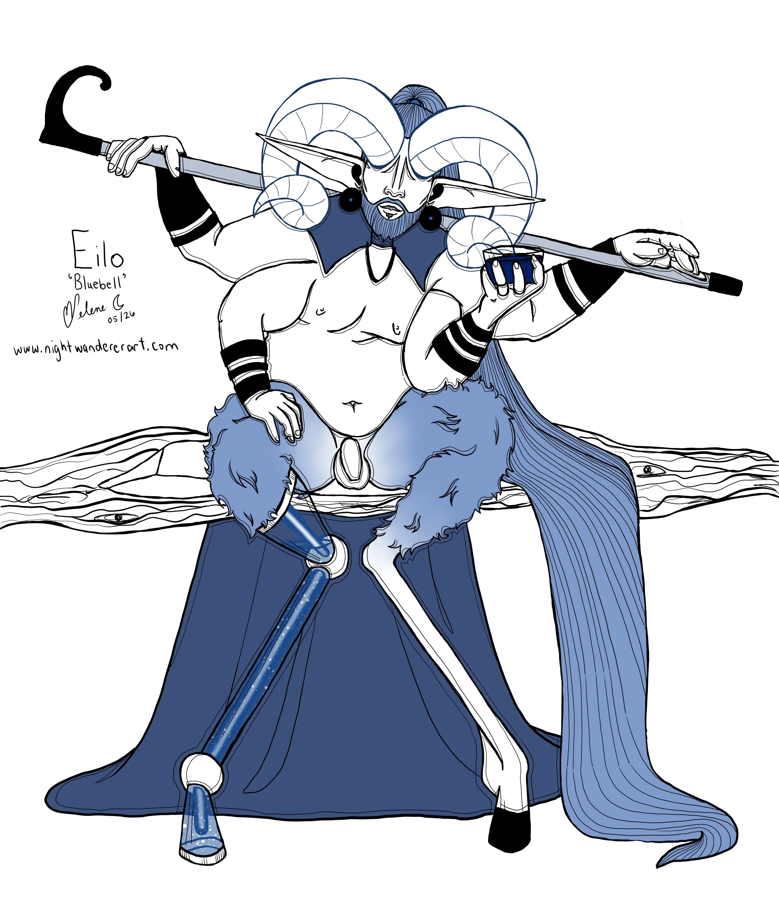 Eilo
(May 2026)
Project: Bluebell Graphic Novella
Clip Studio Paint