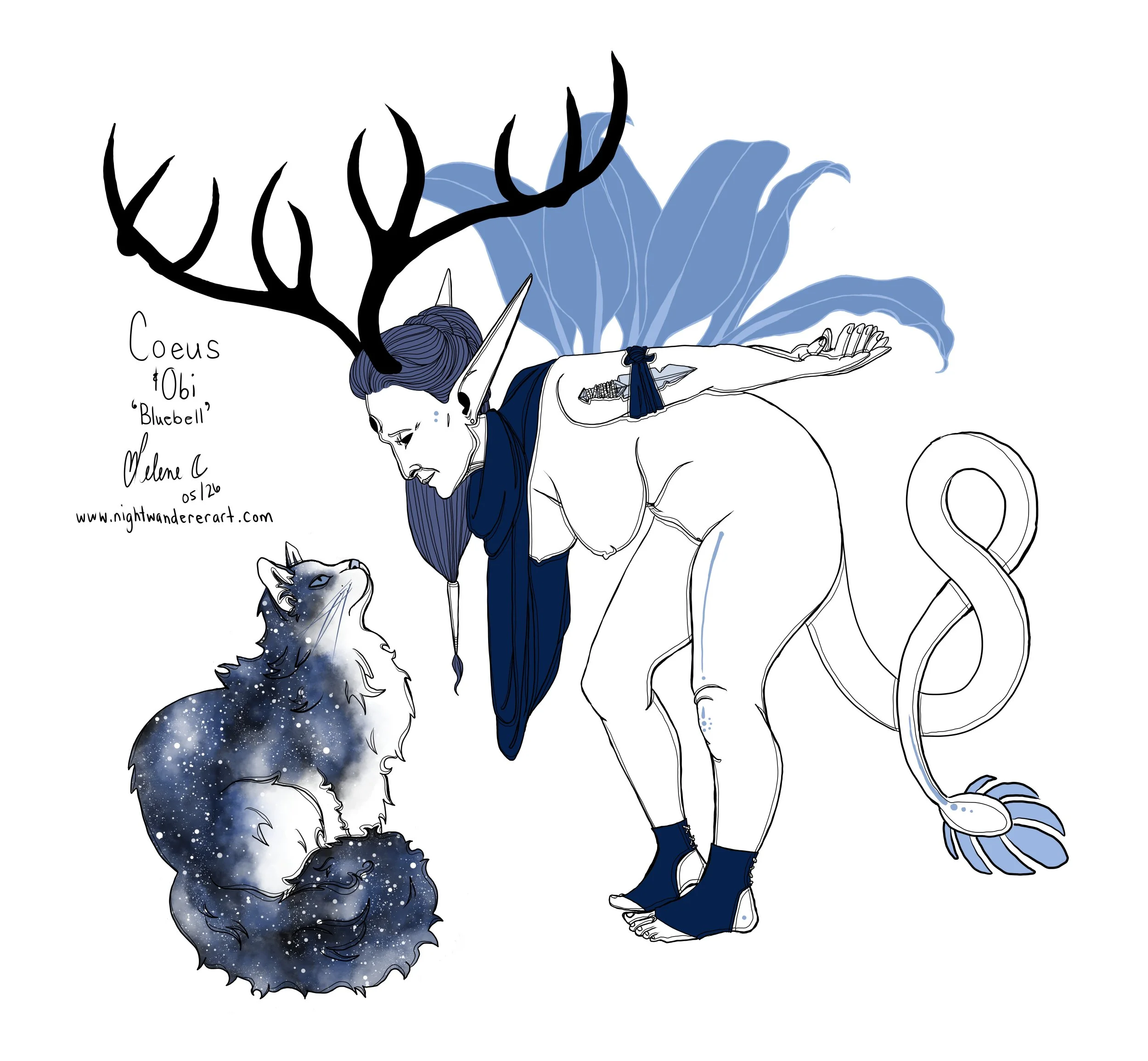 Coeus & Obi
(May 2026)
Project: Bluebell Graphic Novella
Clip Studio Paint