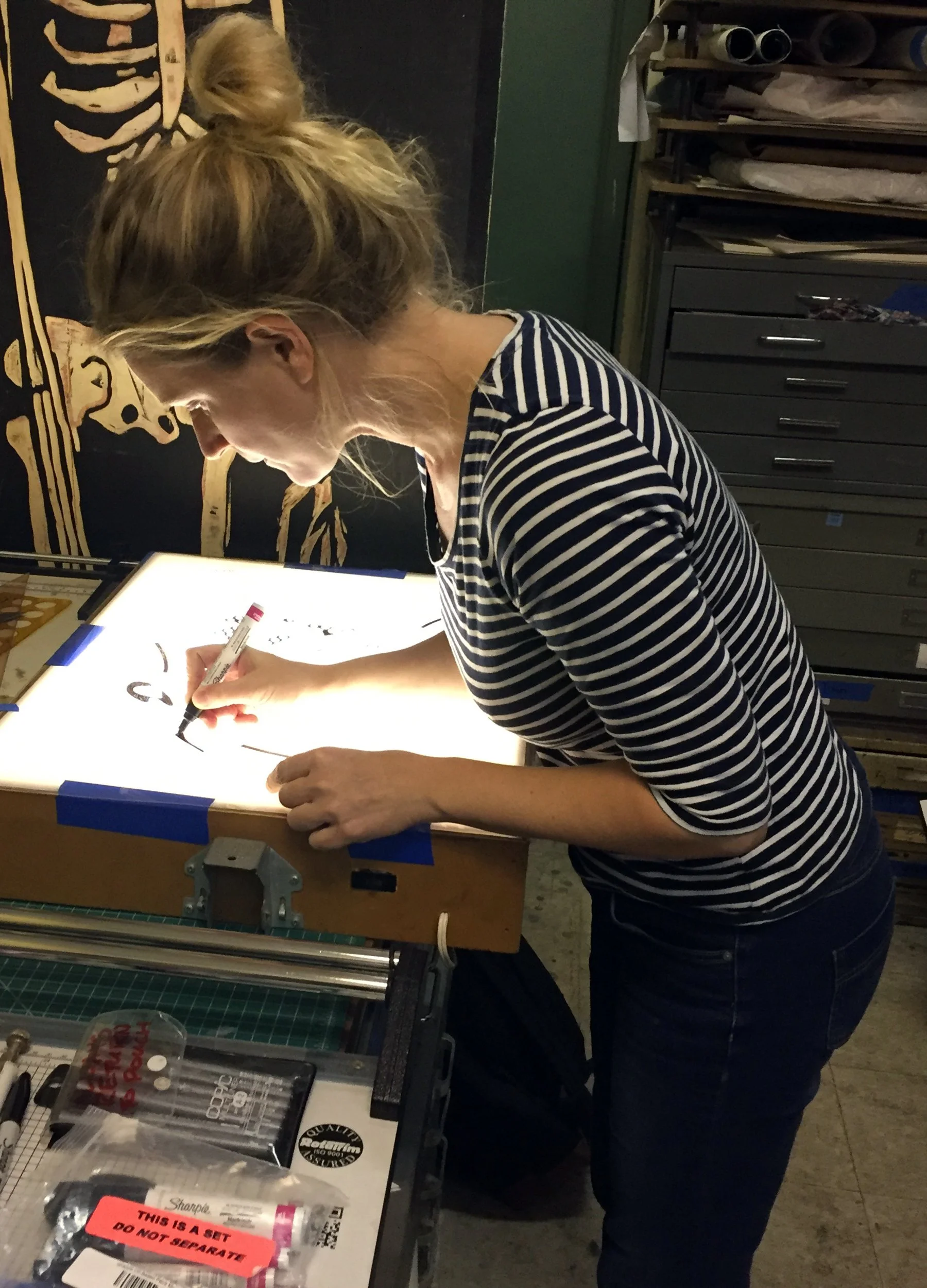 Eve Laroche-Joubert Bailey_Silkscreen_making transparents_2016.jpg