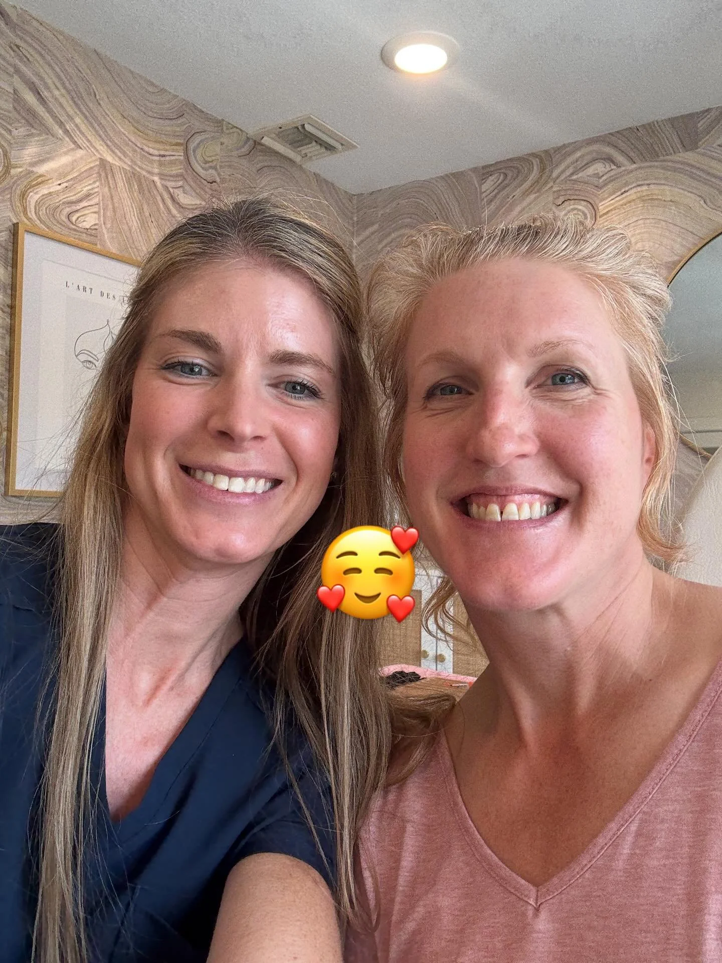 I had a friend from nursing school as a client today! I have the best memories of studying for finals, lunches and happy hours, and celebrating getting our bachelor&rsquo;s degrees in nursing. We parted ways and haven&rsquo;t seen each other in TOO m