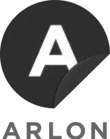 Logo avec la lettre A sur un fond noir