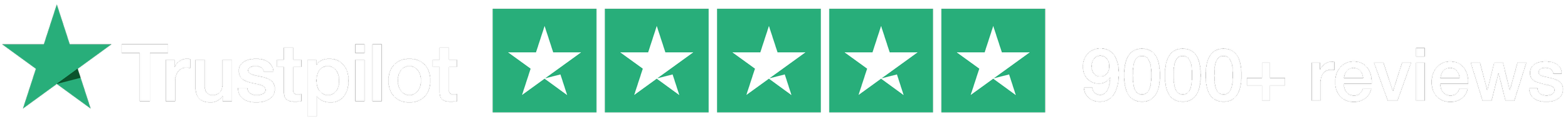 5-star Trustpilot rating