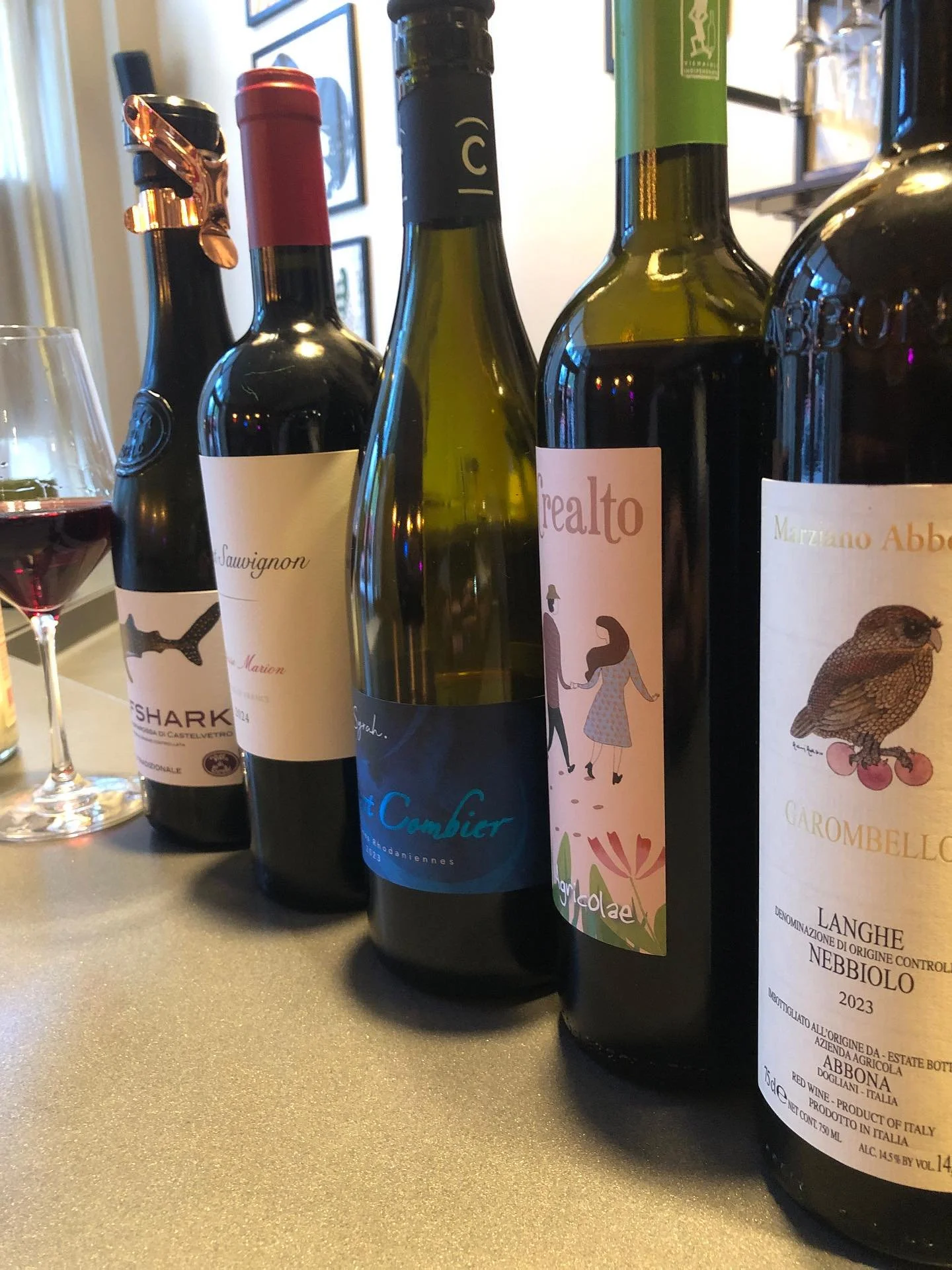 It’s getting chills outside, I have what you want!! BEST REDS IN TOWN BY THE GLASS, to warm you up on these chilly days!! From some of my favorite producers!! Come get a glass, a bottle it doesn’t matter! We don’t miss, we have what