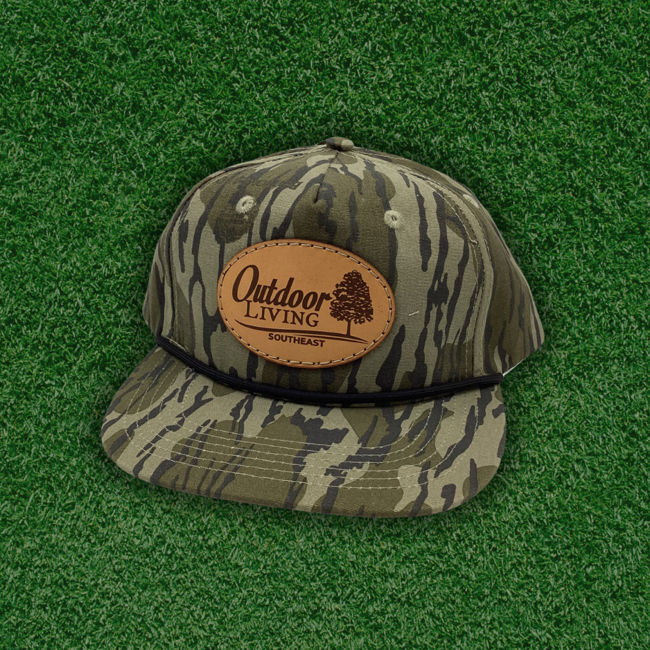 Bottomland Leather Patch Rope Hat