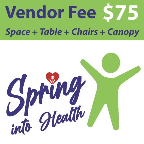10x10 outdoor booth space, including table, chairs and pop-up rental (limited availability)