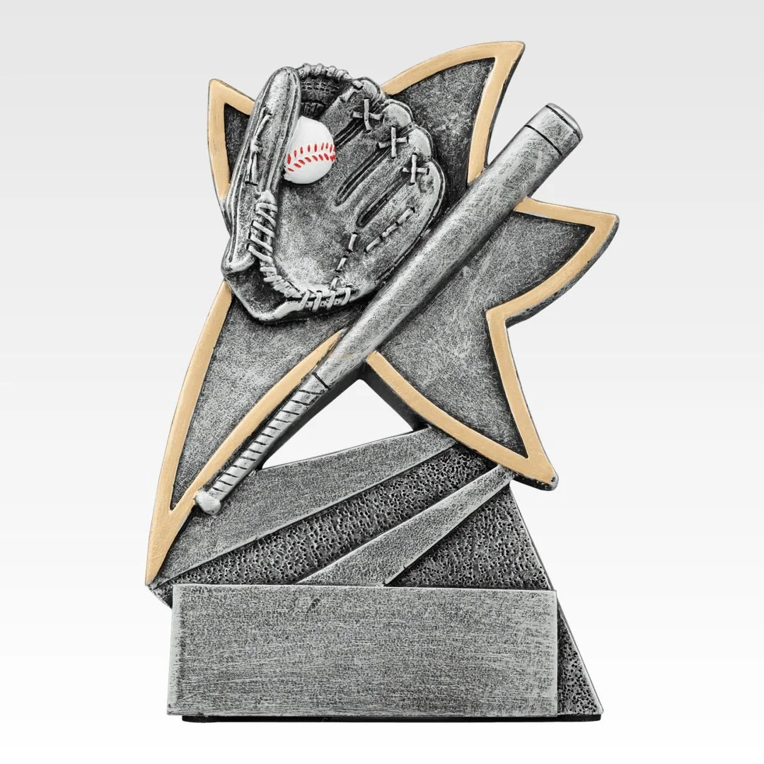 Baseball Jazz Star Resin