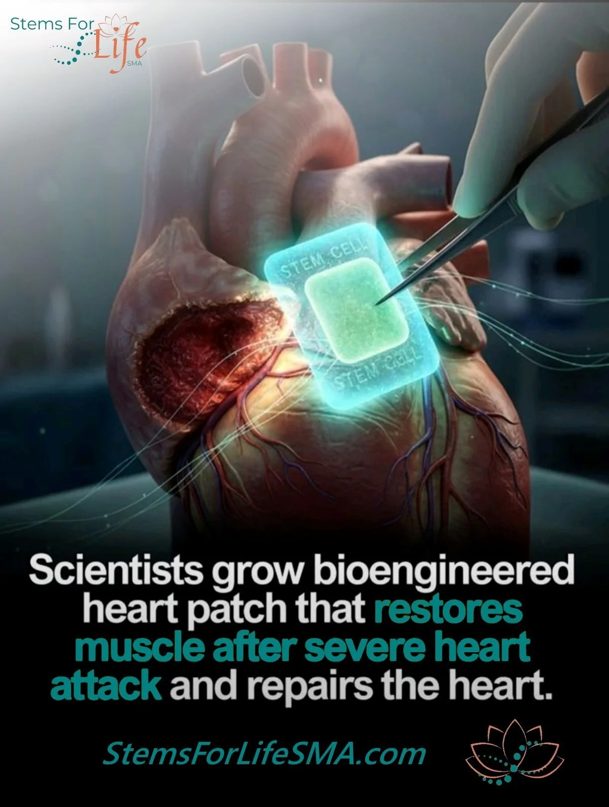 Stem Cell–Grown Muscle Patches Offer Hope for Failing Hearts