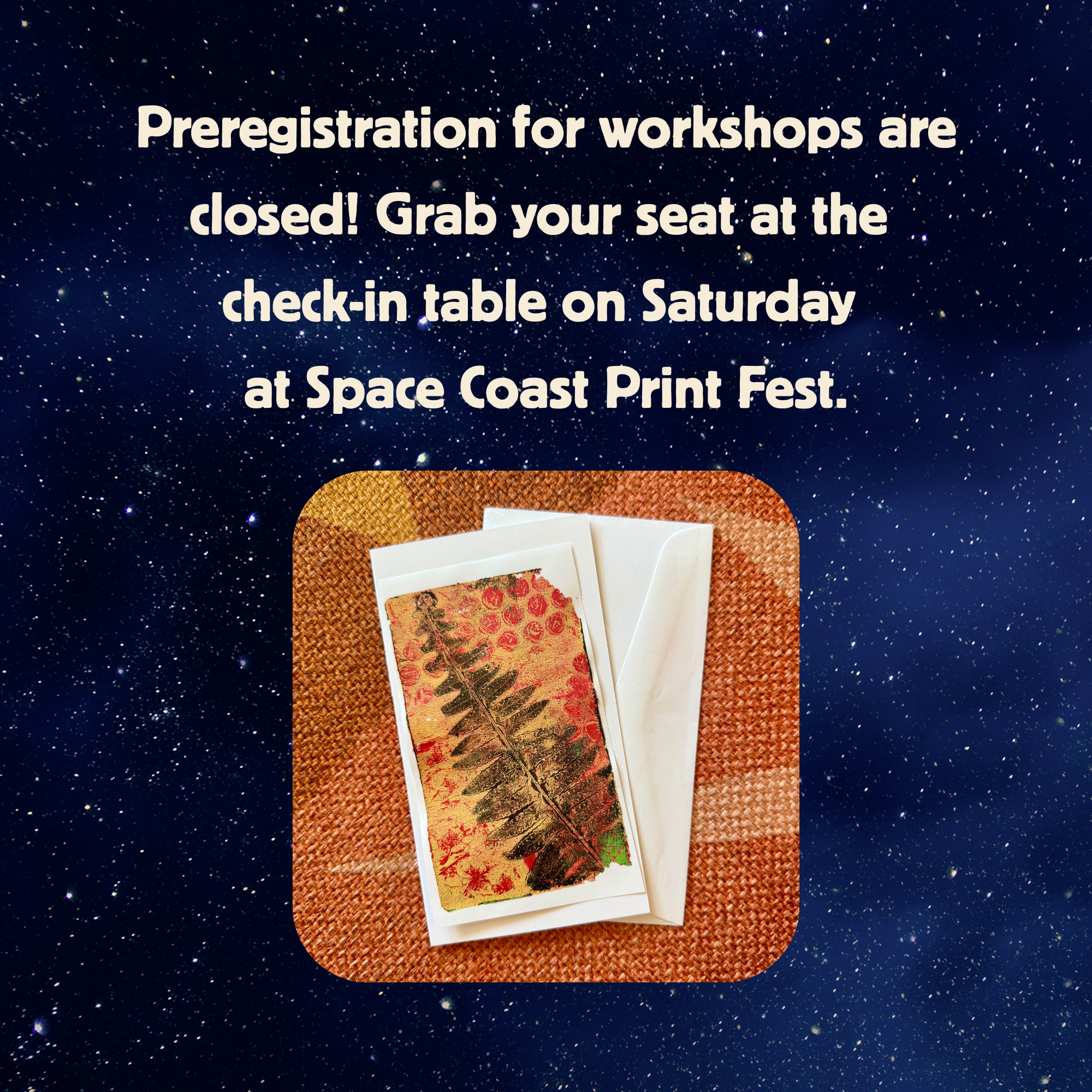 Gelli Printing Workshop- 11:00am