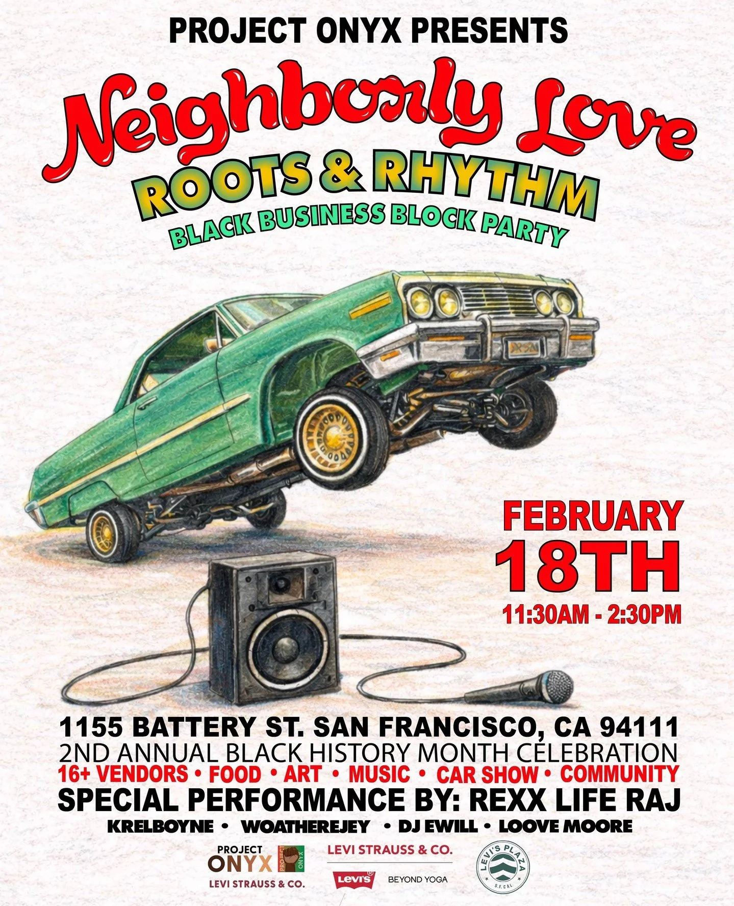 Join us for Project Onyx&rsquo;s 2nd Annual Black Business Marketplace.⁠
⁠
This year&rsquo;s theme, Neighborly Love: Roots &amp; Rhythm - A Black Business Block Party, transforms the space into a marketplace rooted in culture, creativity, and communi