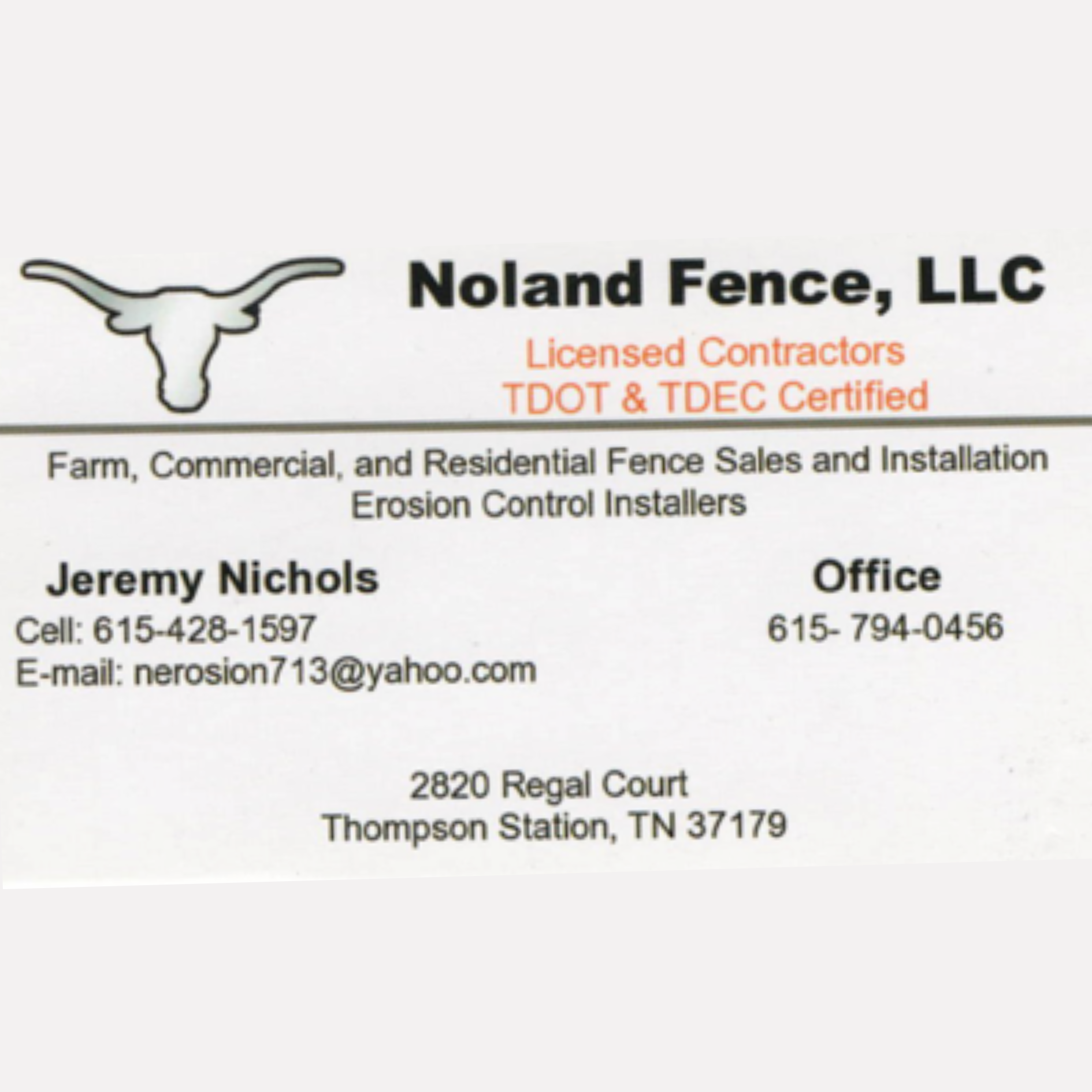 Noland Fence