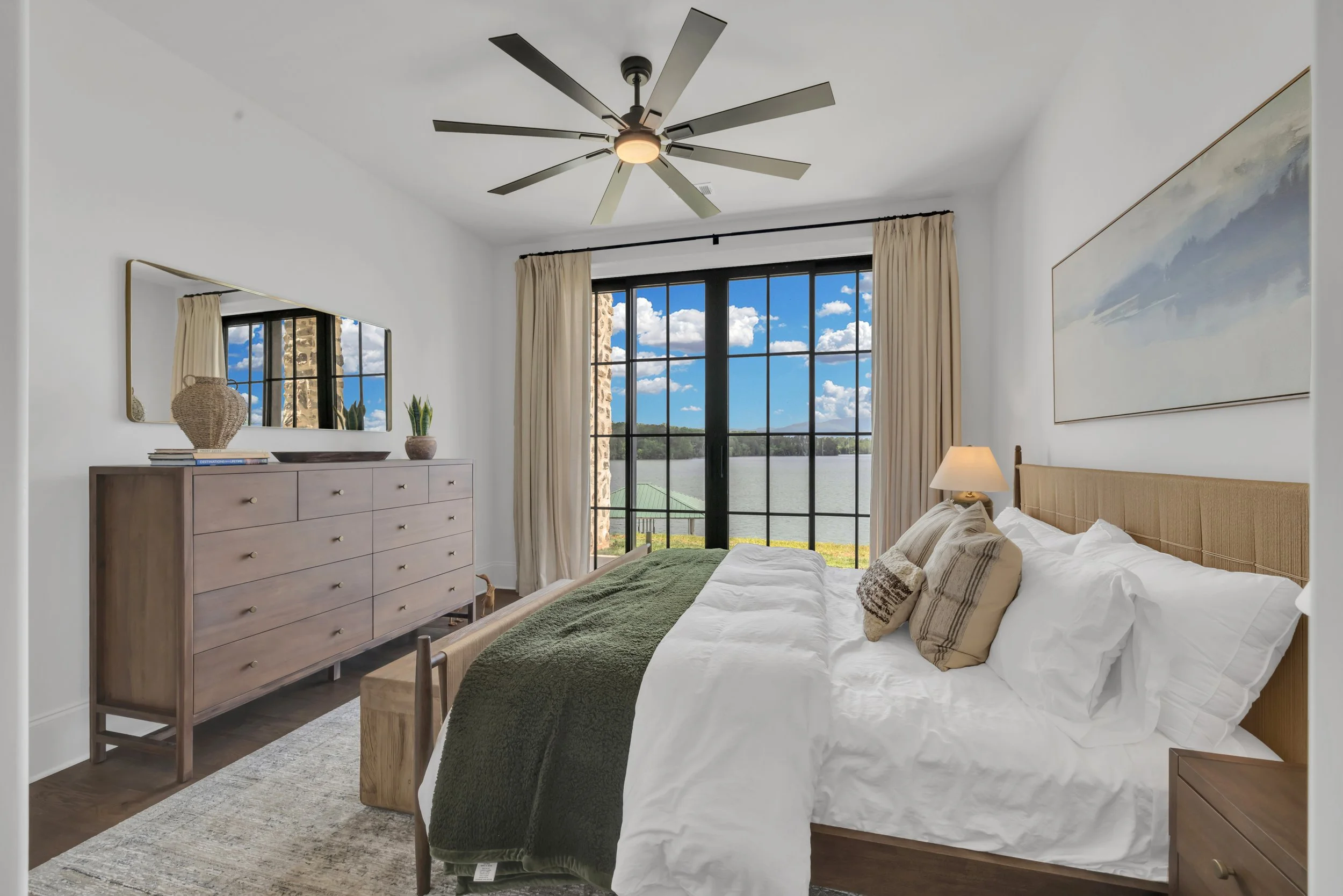 Hayesville NC VRBO Bedrom Staging Ideas Kristin Boyer