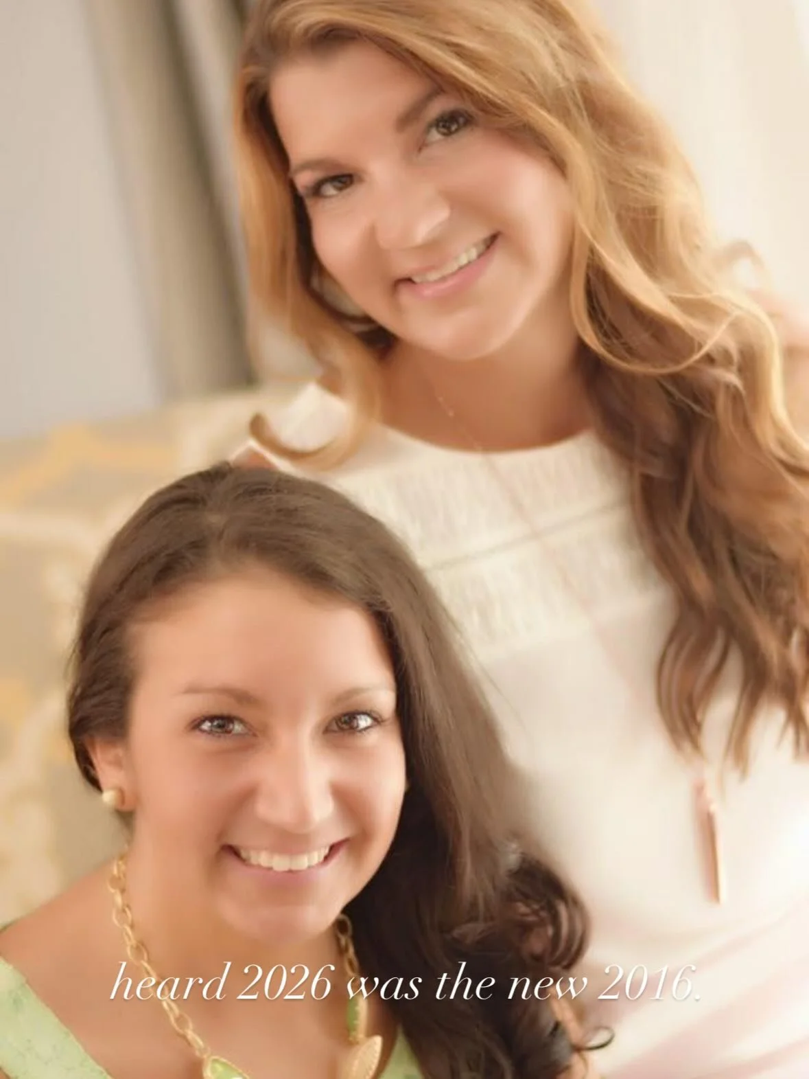 2016 was our first official full year in &ldquo;business.&rdquo; I was working a full time job and waitressing part time. 
Samantha was working random jobs and in her &ldquo;honeymoon phase&rdquo; of her marriage.

We had hopes and dreams. We had a h