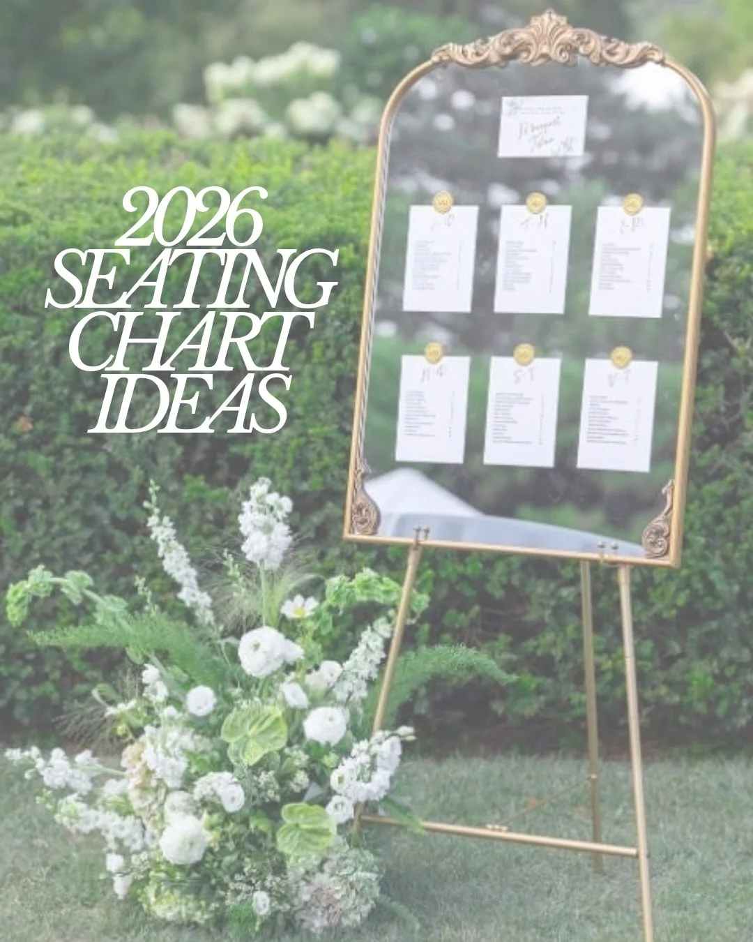 Seating charts are having a moment.
Equal parts functional and beautiful, they&rsquo;re one of our favorite ways to bring personality into a wedding design. 💕