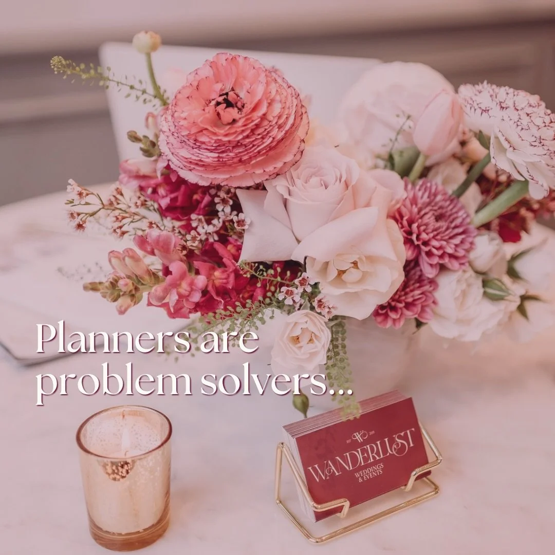We&rsquo;ll handle it. 
From timelines to last-minute fixes and everything in between, this is what a wedding planner takes off your plate so you can stay present and actually enjoy the day. ✨ 

If you&rsquo;re a Fall 2026 couple and starting to feel