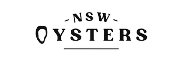 Black and White Logo for NSW Oysters