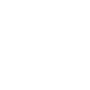 White floral illustration