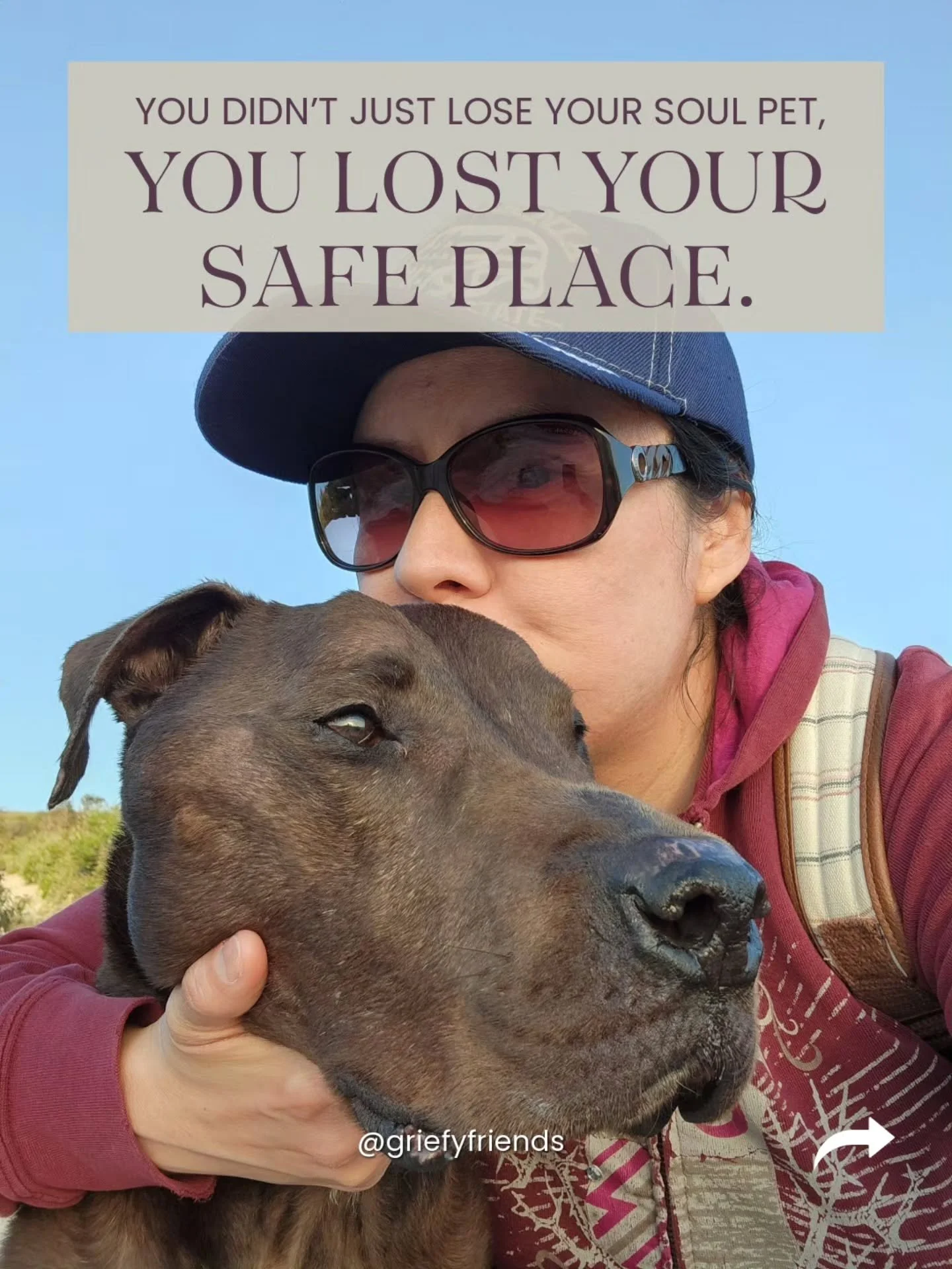 Losing the beloved who made you feel safe changes you. That kind of bond changes what safety feels like. 

When you lose your soul pet, you&rsquo;re not only missing their body, their routines, or the way they filled your home. You may also be grievi